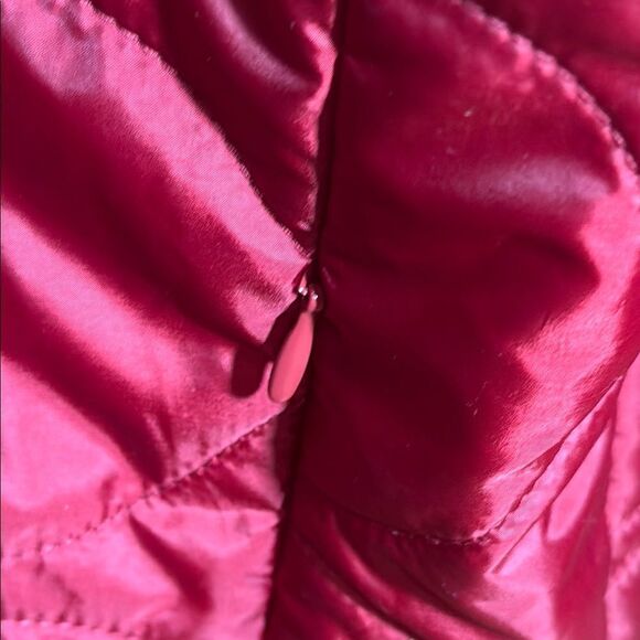 True Religion Red Quilted Puffer Jacket - Picture 13 of 13